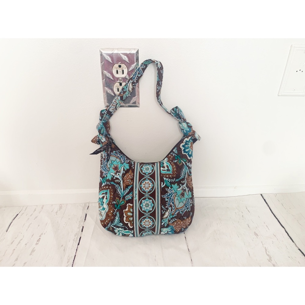 Vera Bradley Retired Java Blue Handbag